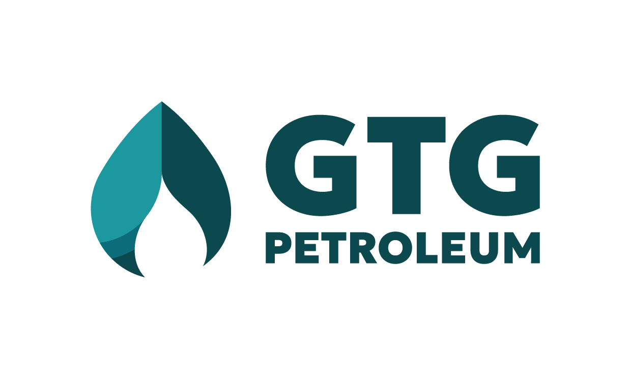 GTGT PETROLEUM - Imagotipo blanco y negro